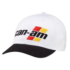 כובע מקורי של CAN AM צבע לבן
