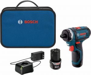 קיט מקדחת/מברגת קלאץ' כחולה Bosch PS21-2A עם 2 סוללות 2.0Ah 